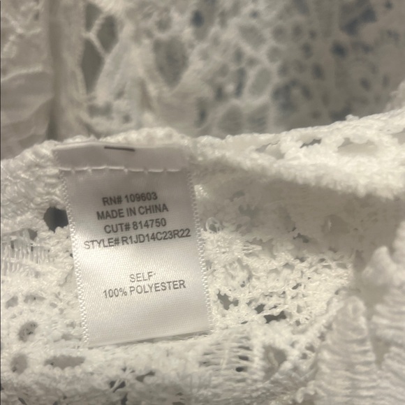 Rabbit Rabbit Rabbit White Lace Blouse - Picture 5 of 5